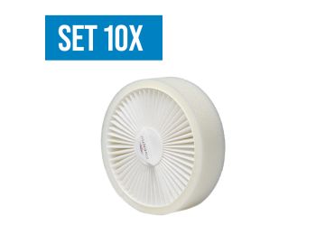 Spar-Set Hygienefilter D160 (10x)