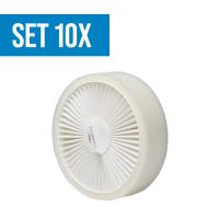 Spar-Set Hygienefilter Ø160 (10x)