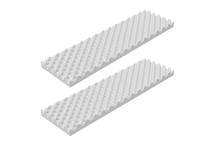 Schallschutzeinlage V-122x122 (2x)