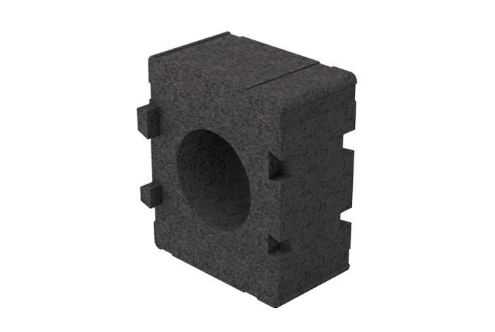 Wandeinbaublock WEB D120 V-210x249x120