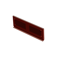Außengitter Nordic braun RAL 8004